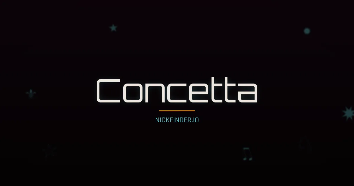 Concetta name meaning Faithful — Italian origin | NickFinder.io