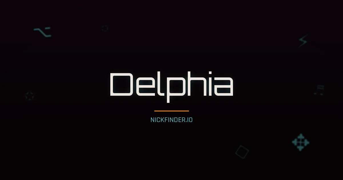 Delphia name meaning Libre — French origin | NickFinder.io