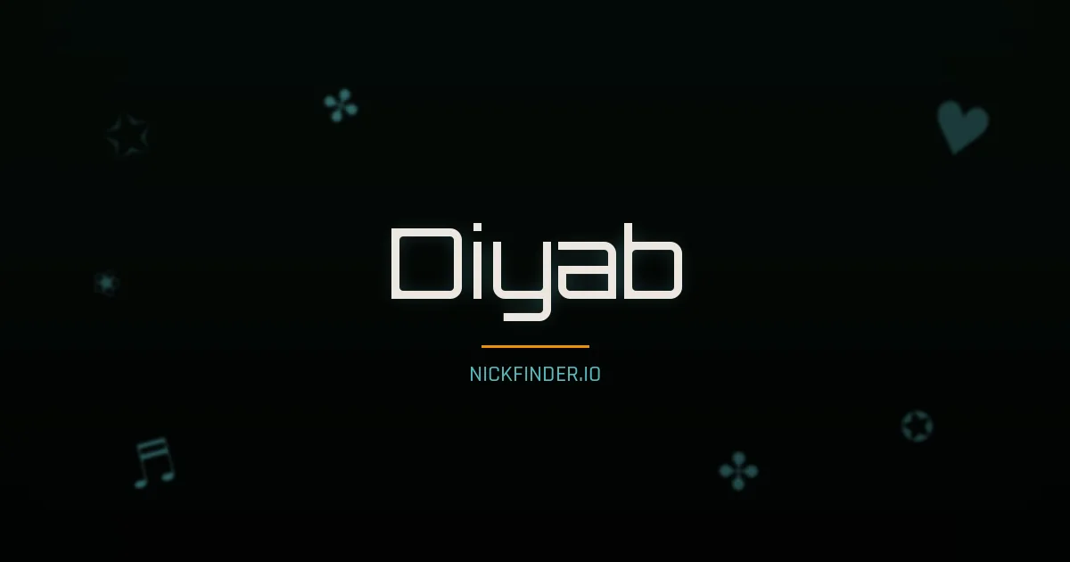 Diyab name meaning Prosperous — Arabic origin | NickFinder.io