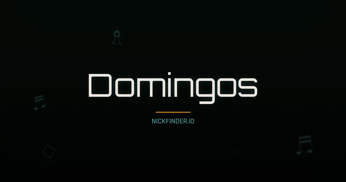 Domingos name meaning Prosperous — Portuguese origin | NickFinder.io