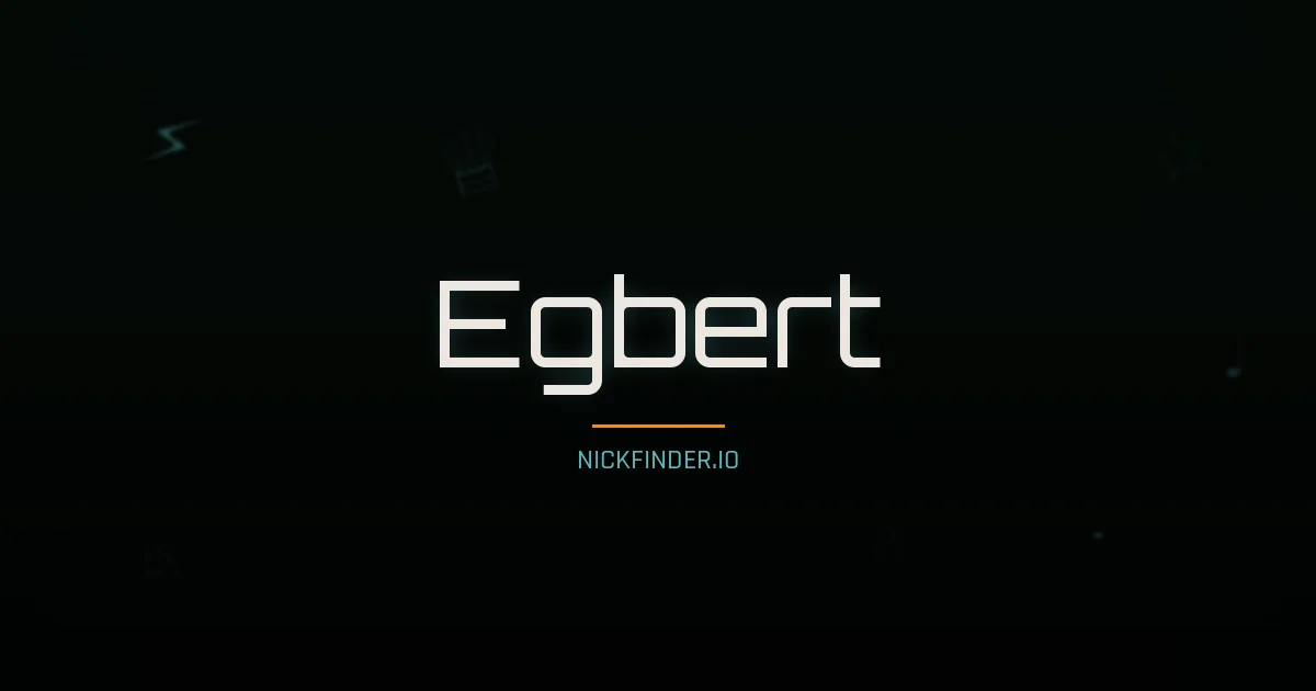 Egbert name meaning Brave warrior — German origin | NickFinder.io