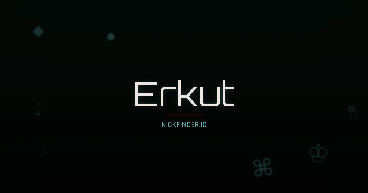 Erkut name meaning Victorious — Turkish origin | NickFinder.io