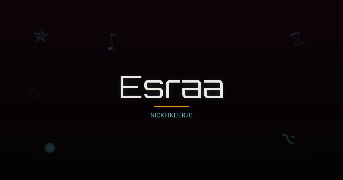 Esraa name meaning Honorable — Arabic origin | NickFinder.io