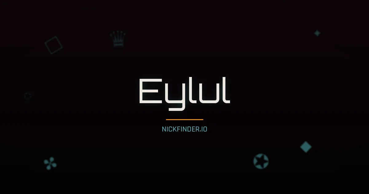 Eylul name meaning September — Turkish origin | NickFinder.io