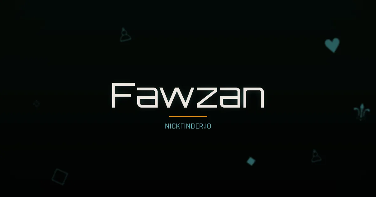 Fawzan name meaning Brave heart — Arabic origin | NickFinder.io
