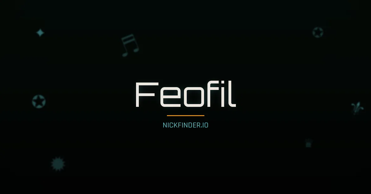 Feofil name meaning Victorious — Russian origin | NickFinder.io