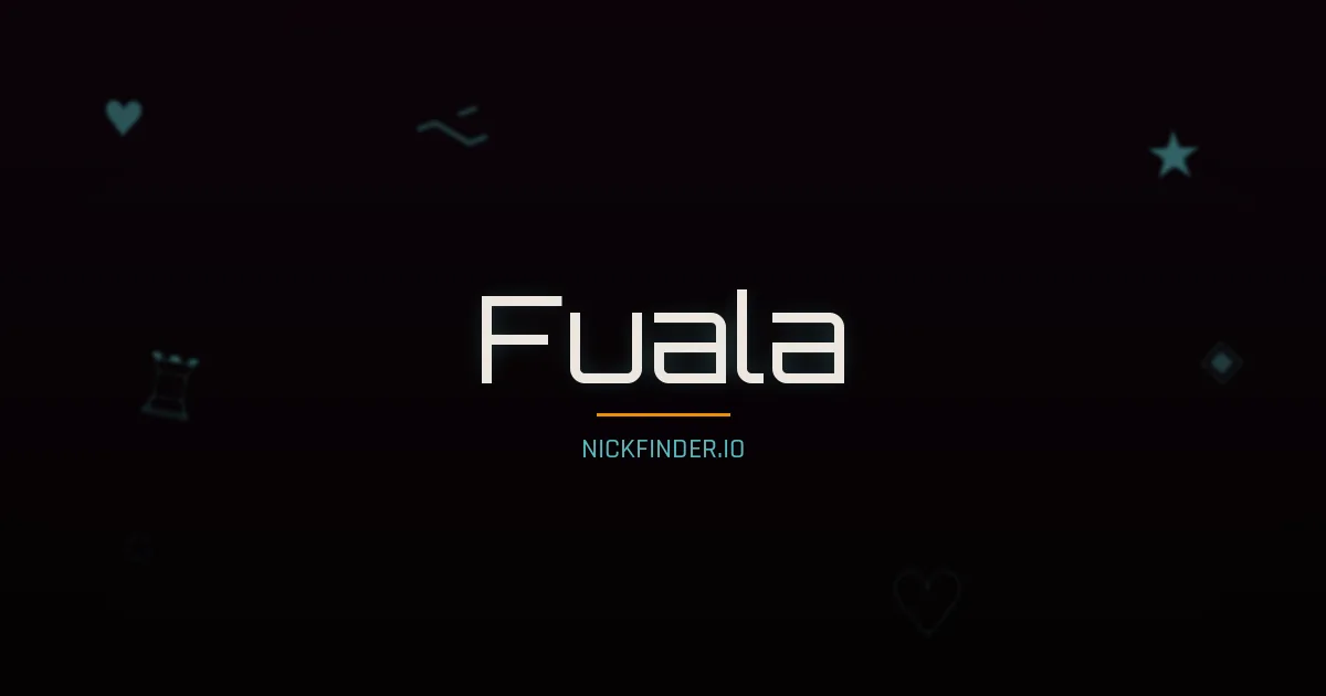 Fuala name meaning Prosperous — Arabic origin | NickFinder.io