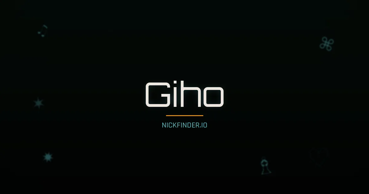 Giho name meaning Bright virtue — Korean origin | NickFinder.io