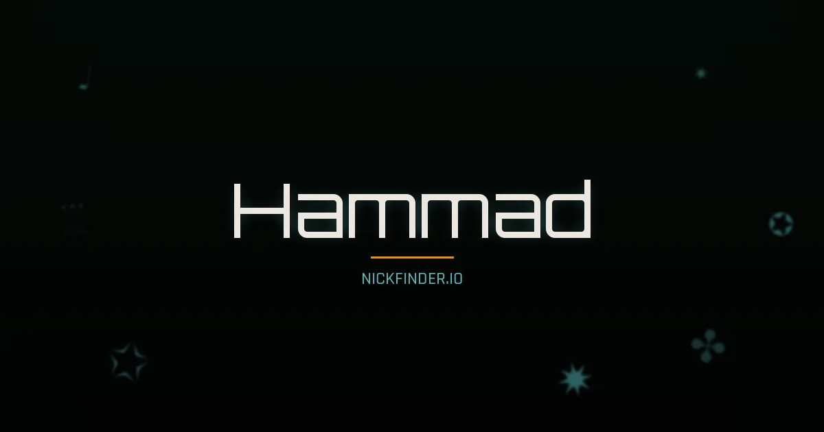 Hammad name meaning Brave heart — Arabic origin | NickFinder.io