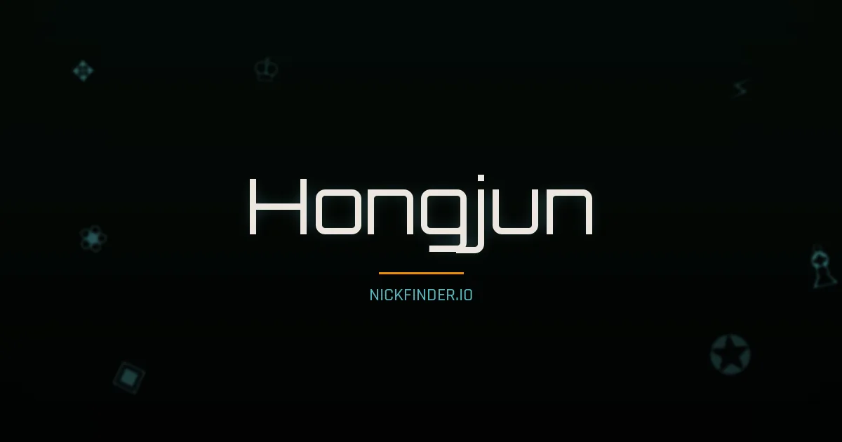 Hongjun name meaning Bright future — Chinese origin | NickFinder.io