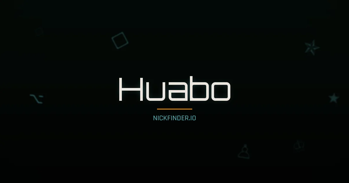 Huabo name meaning Bright future — Chinese origin | NickFinder.io
