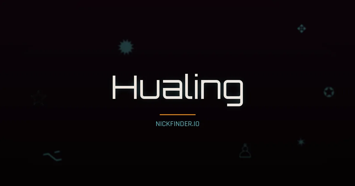 Hualing name meaning Bright future — Chinese origin | NickFinder.io