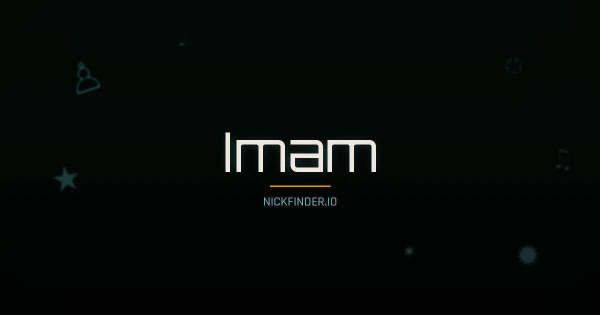 Imam name meaning Brave heart — Arabic origin | NickFinder.io