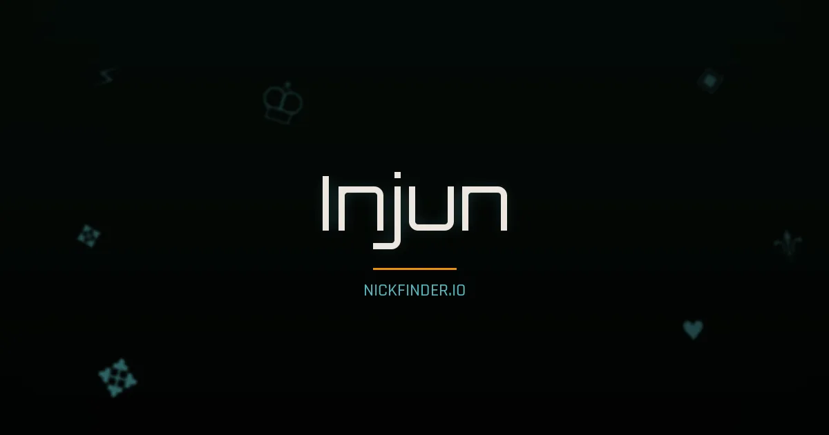 Injun name meaning Gracious one — Korean origin | NickFinder.io