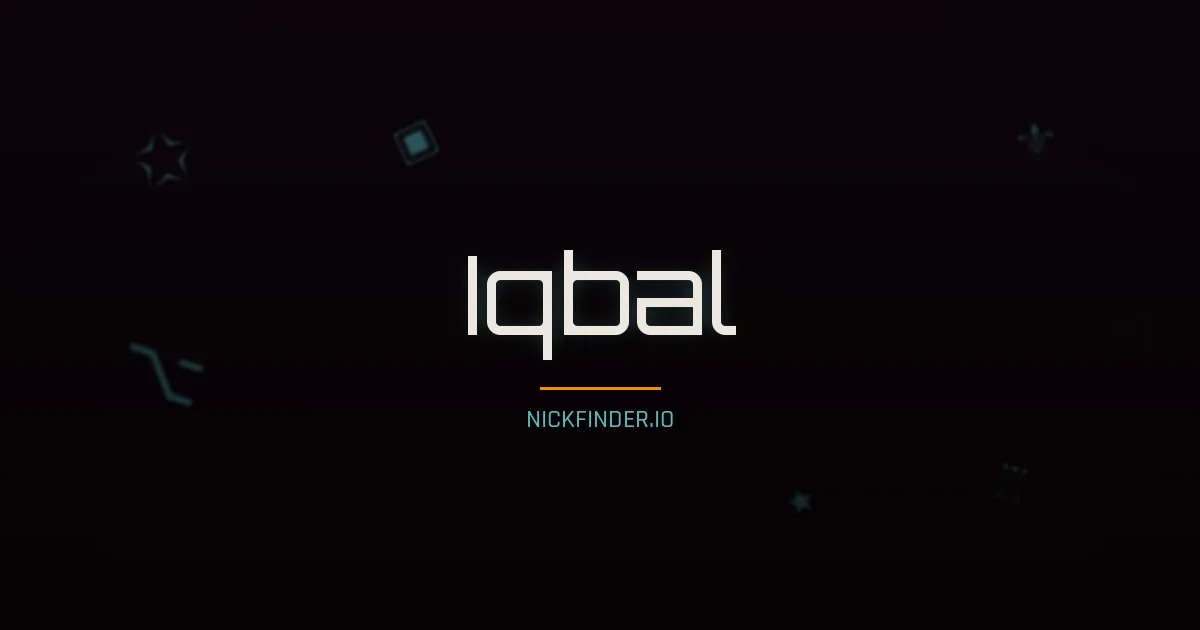 Iqbal name meaning Brave heart — Arabic origin | NickFinder.io