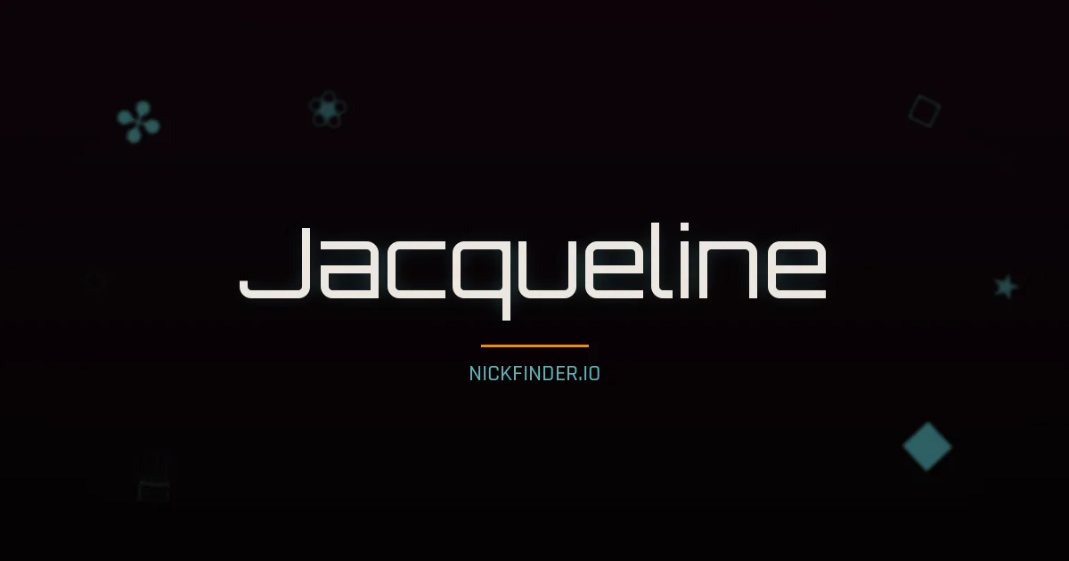 Jacqueline name meaning Divin — French origin | NickFinder.io