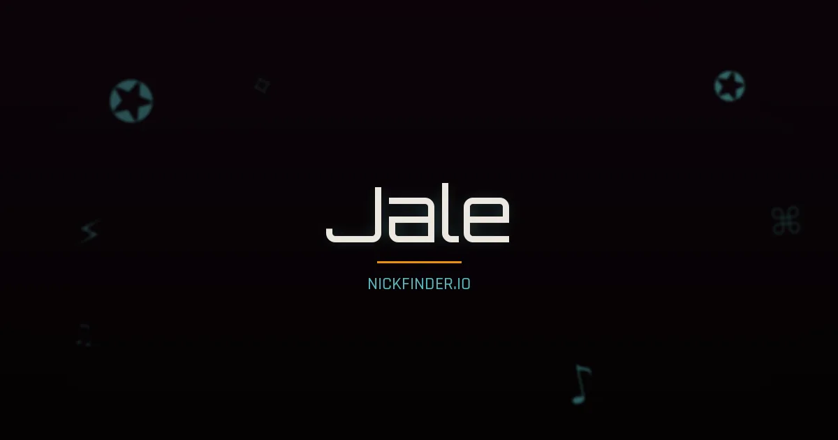Jale name meaning Dew at dawn — Turkish origin | NickFinder.io