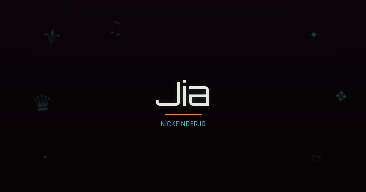 Jia name meaning Beautiful, fine — Chinese origin | NickFinder.io