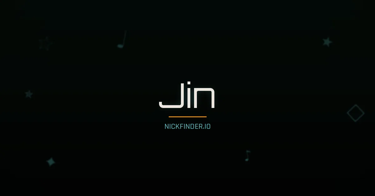 Jin name meaning Gold — Chinese origin | NickFinder.io