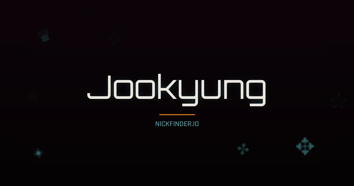 Jookyung name meaning Wise spirit — Korean origin | NickFinder.io