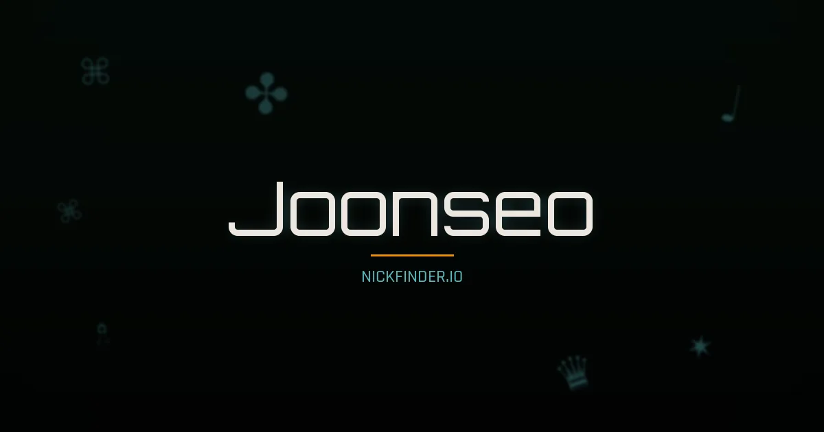 Joonseo name meaning Gentle heart — Korean origin | NickFinder.io