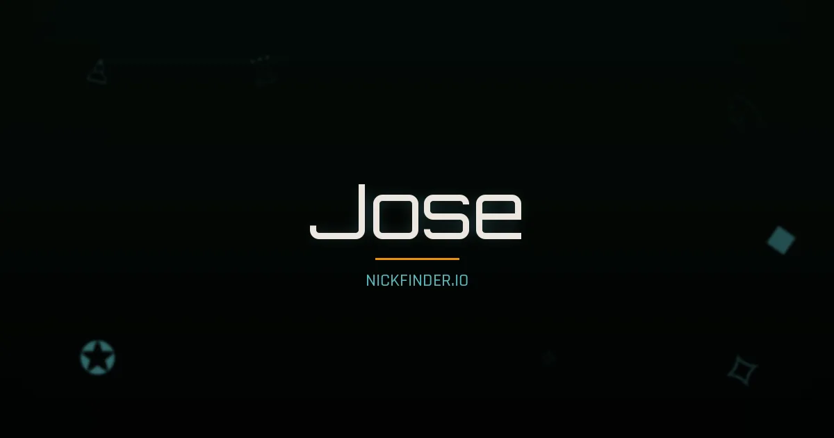 Jose name meaning Justo — Spanish / Portuguese origin | NickFinder.io