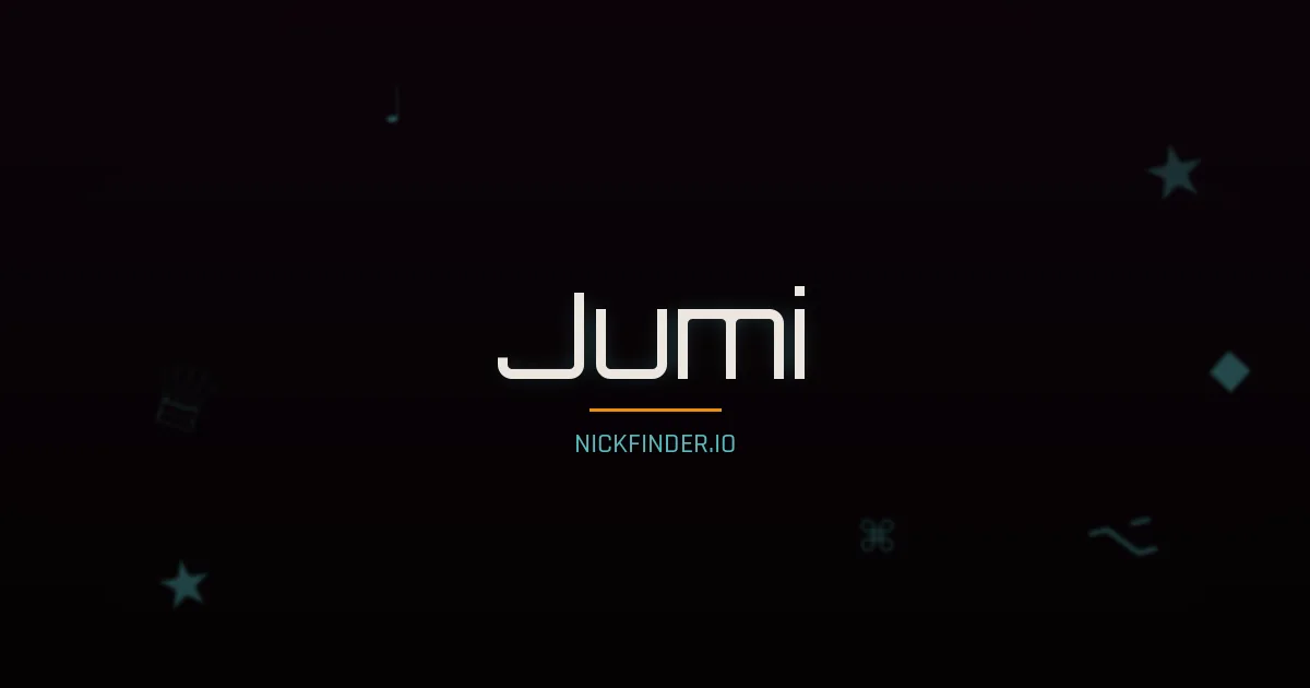 Jumi name meaning Harmonious — Korean origin | NickFinder.io