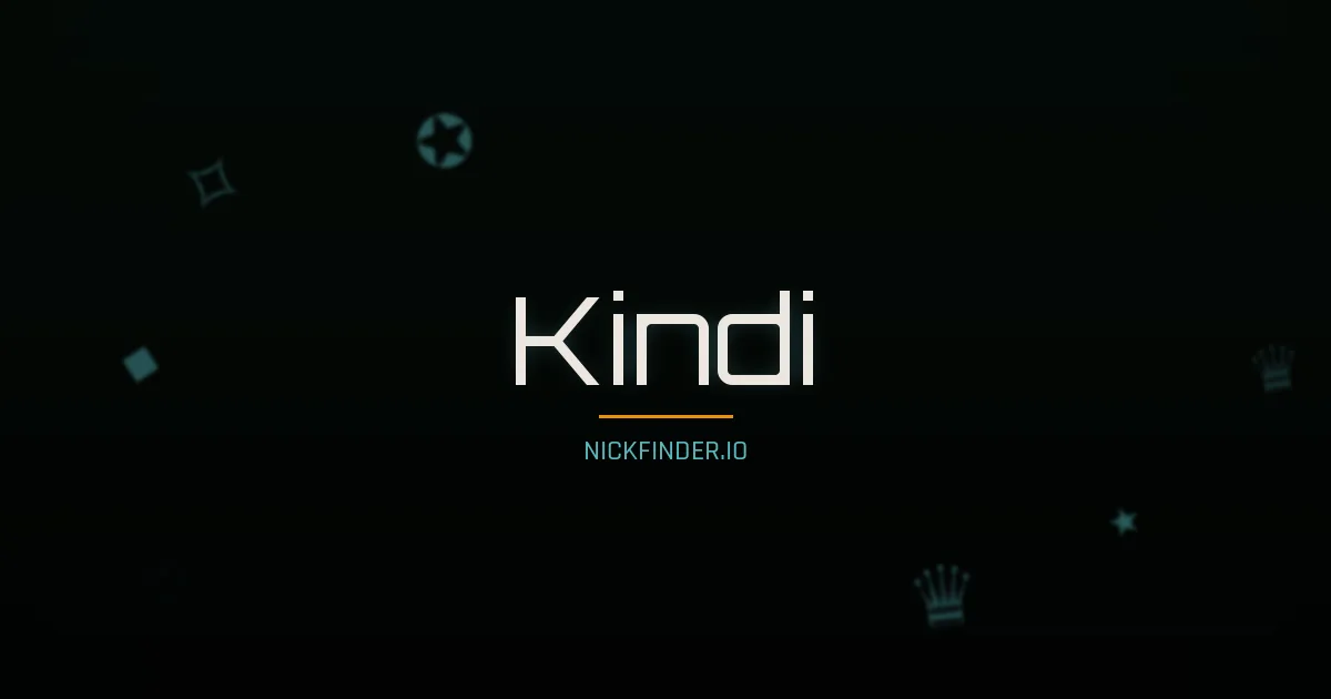 Kindi name meaning Brave heart — Arabic origin | NickFinder.io