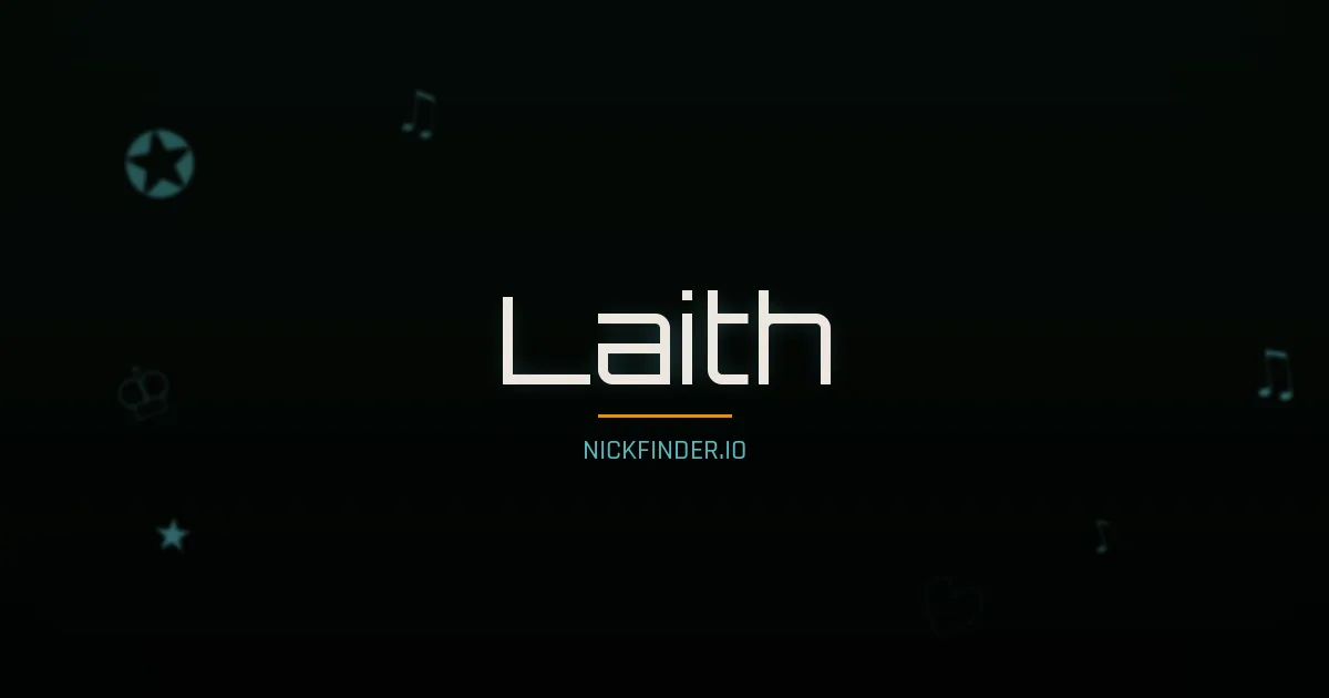 Laith name meaning Radiant light — Arabic origin | NickFinder.io
