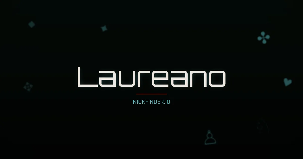 Laureano name meaning Blessed — Portuguese origin | NickFinder.io