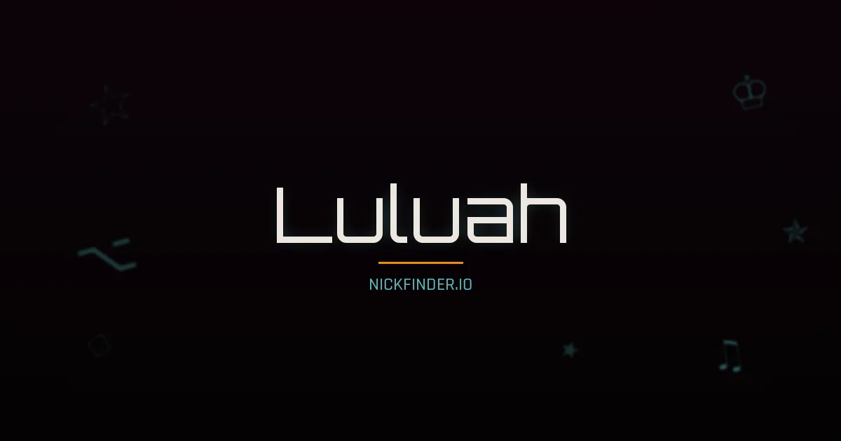Luluah name meaning Brave heart — Arabic origin | NickFinder.io