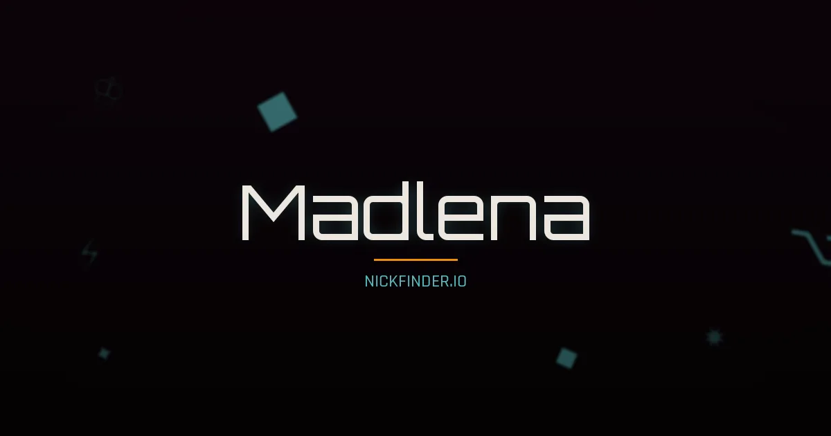 Madlena name meaning Peaceful ruler — German origin | NickFinder.io