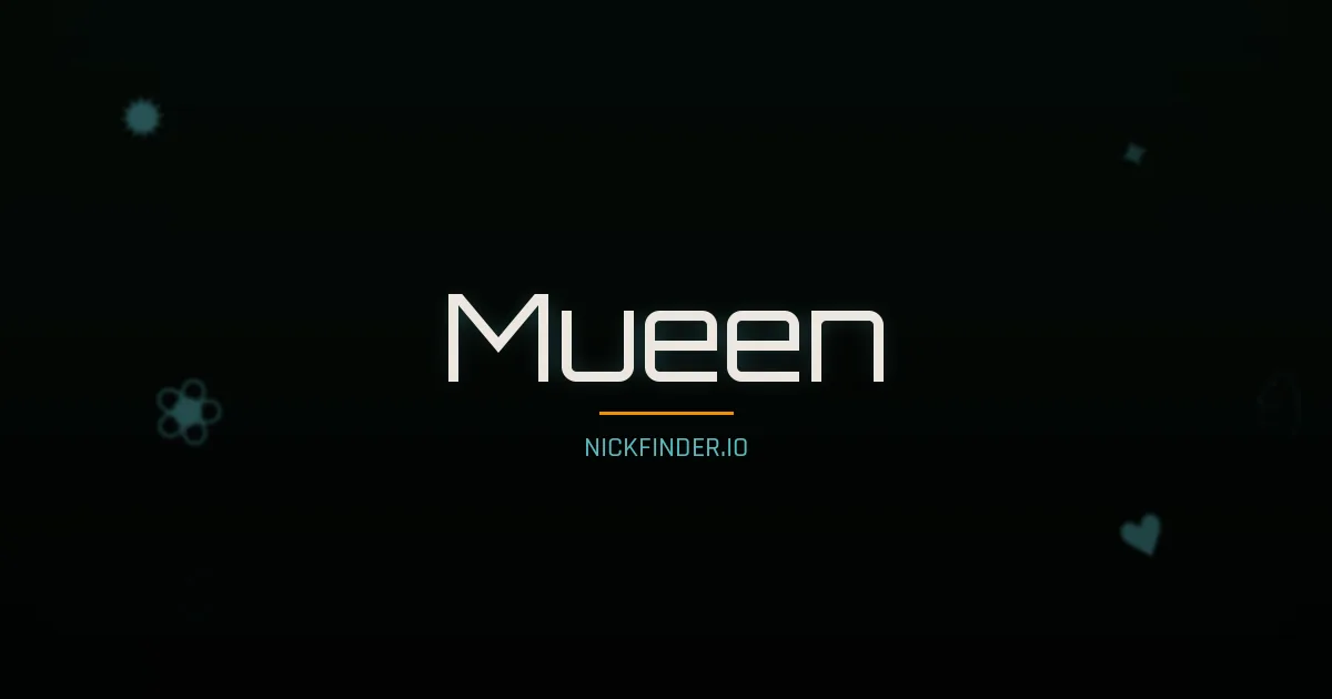 Mueen name meaning Prosperous — Arabic origin | NickFinder.io