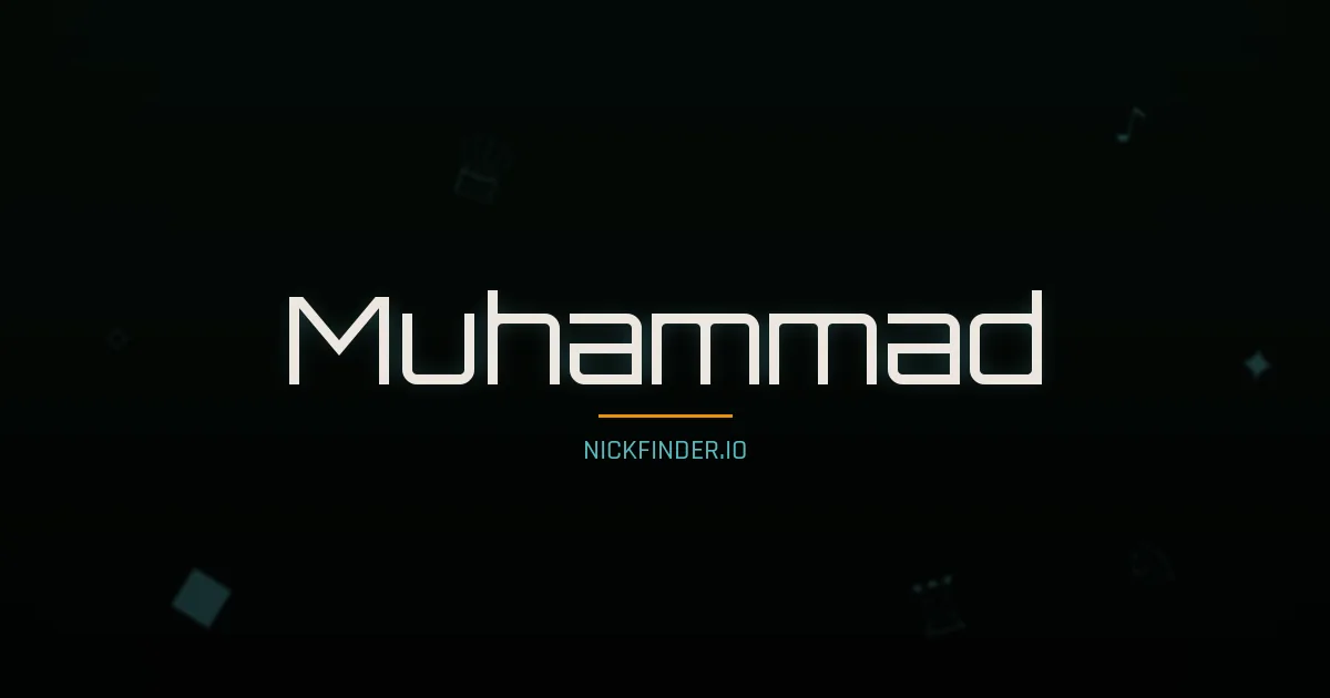 Muhammad name meaning Prosperous — Arabic origin | NickFinder.io