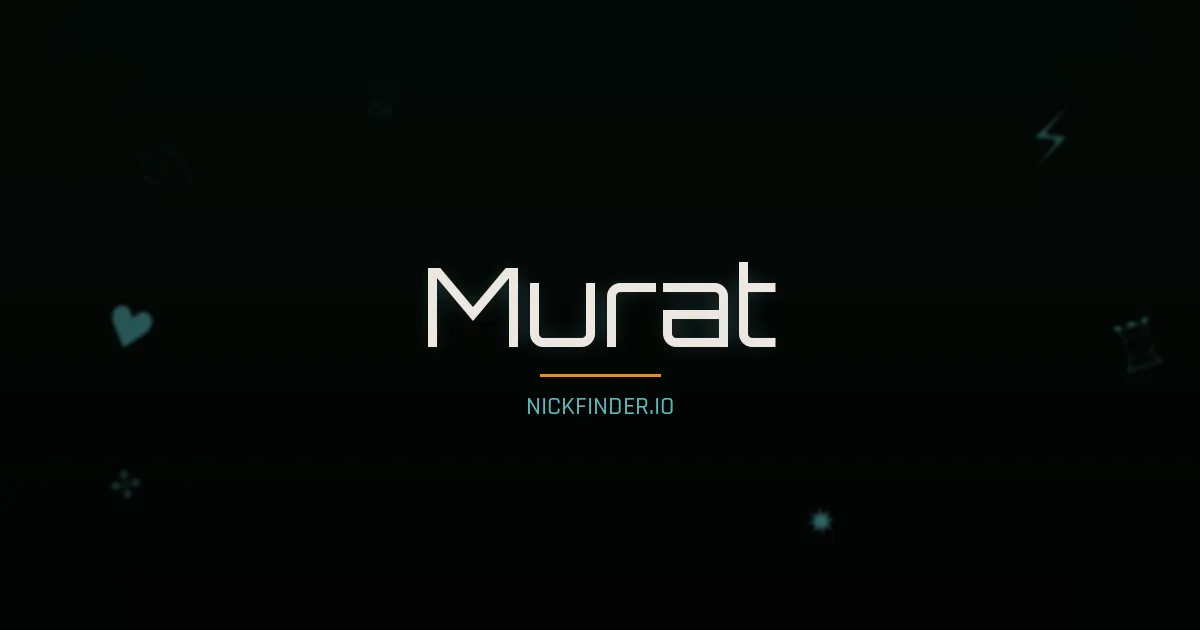 Murat name meaning Strong warrior — Turkish origin | NickFinder.io