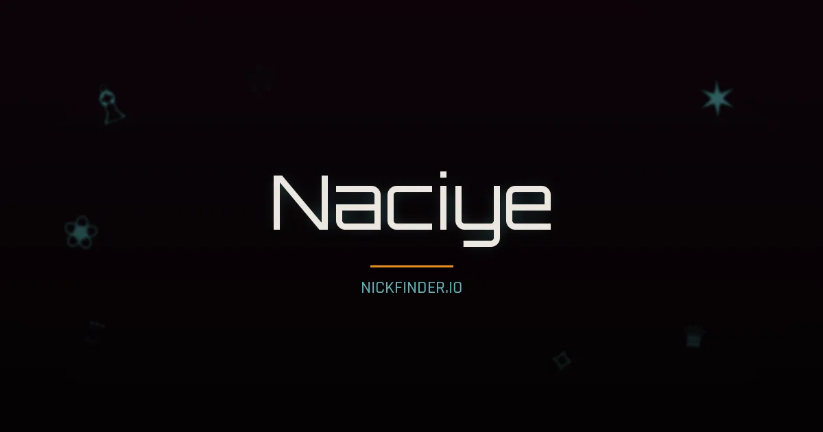 Naciye name meaning Victorious — Turkish origin | NickFinder.io