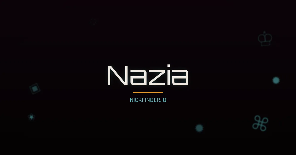Nazia name meaning Prosperous — Arabic origin | NickFinder.io