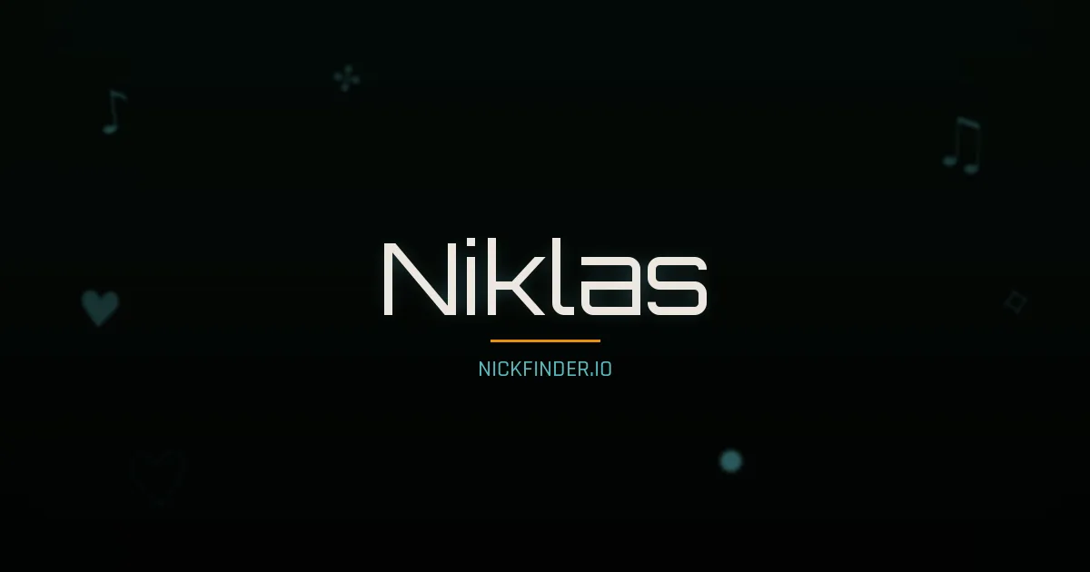 Niklas name meaning Victory of the people — German origin | NickFinder.io