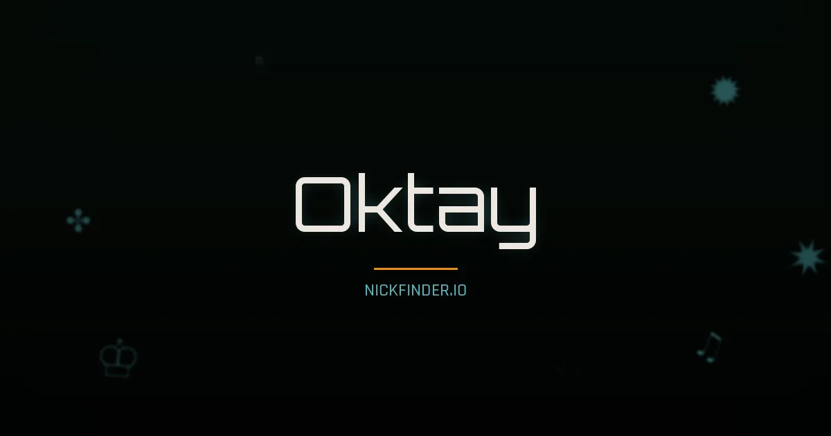 Oktay name meaning Bright spirit — Turkish origin | NickFinder.io