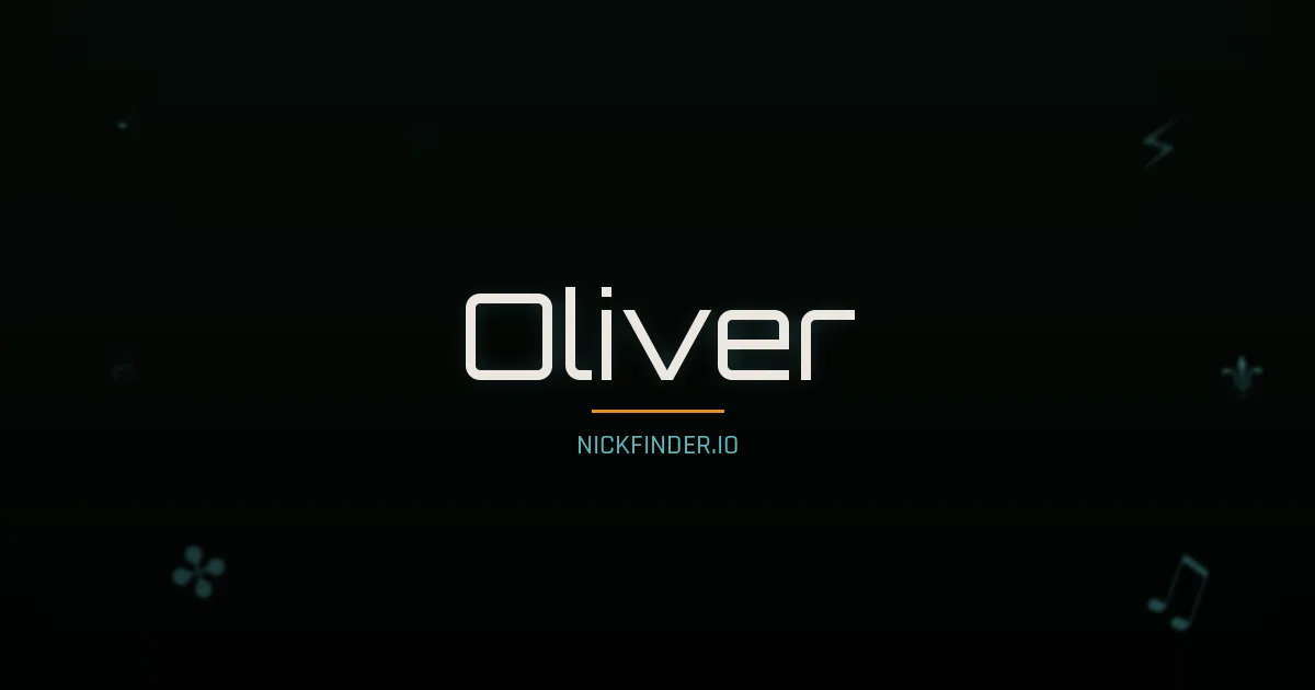 Oliver name meaning Peaceful — English origin | NickFinder.io