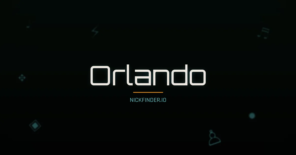 Orlando name meaning Noble soul — Italian origin | NickFinder.io