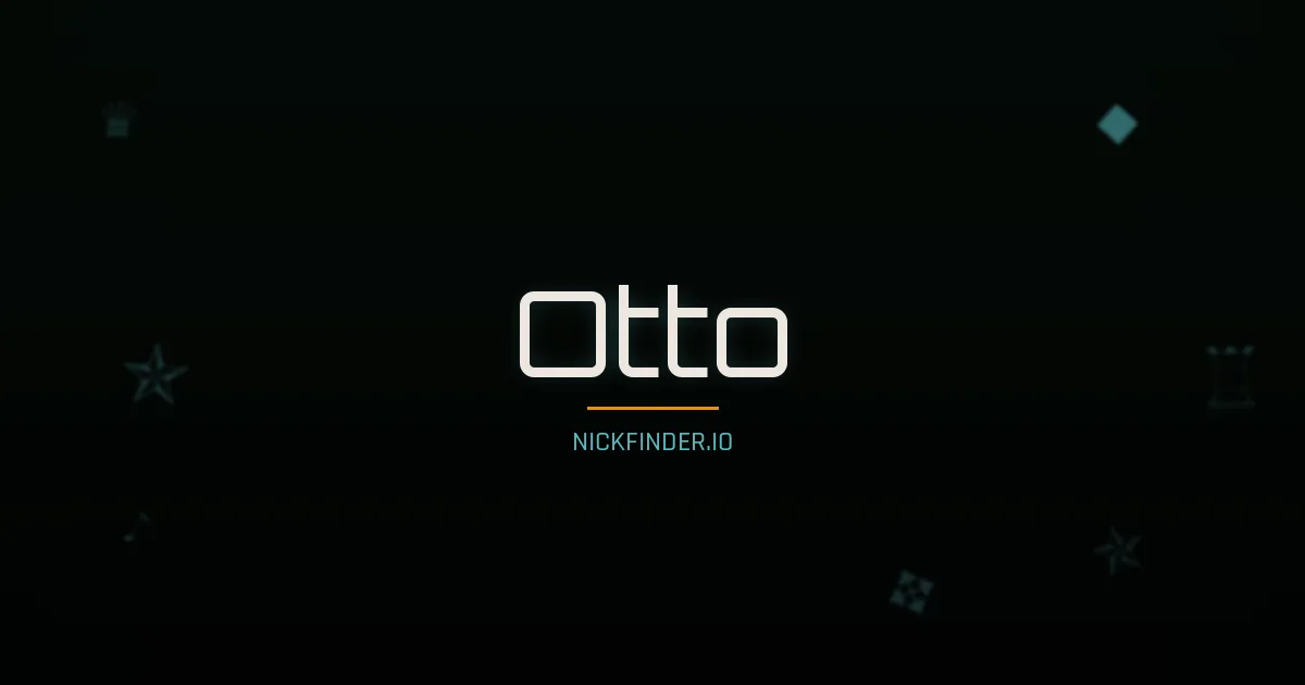 Otto name meaning Prosperous — German origin | NickFinder.io