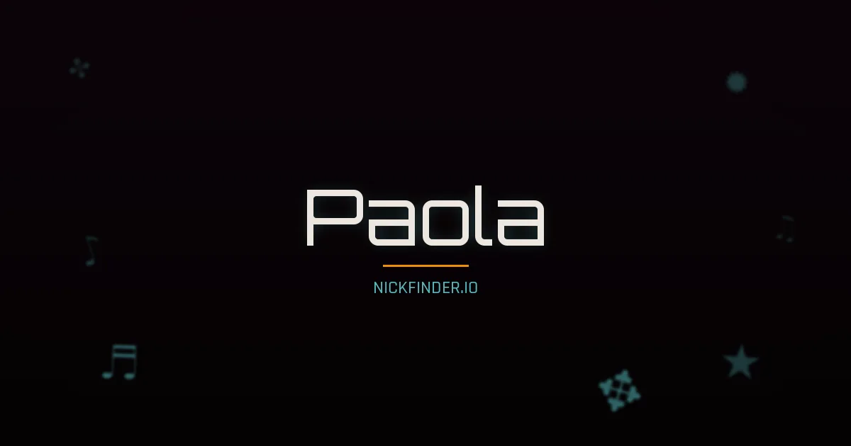 Paola name meaning Faithful — Italian origin | NickFinder.io