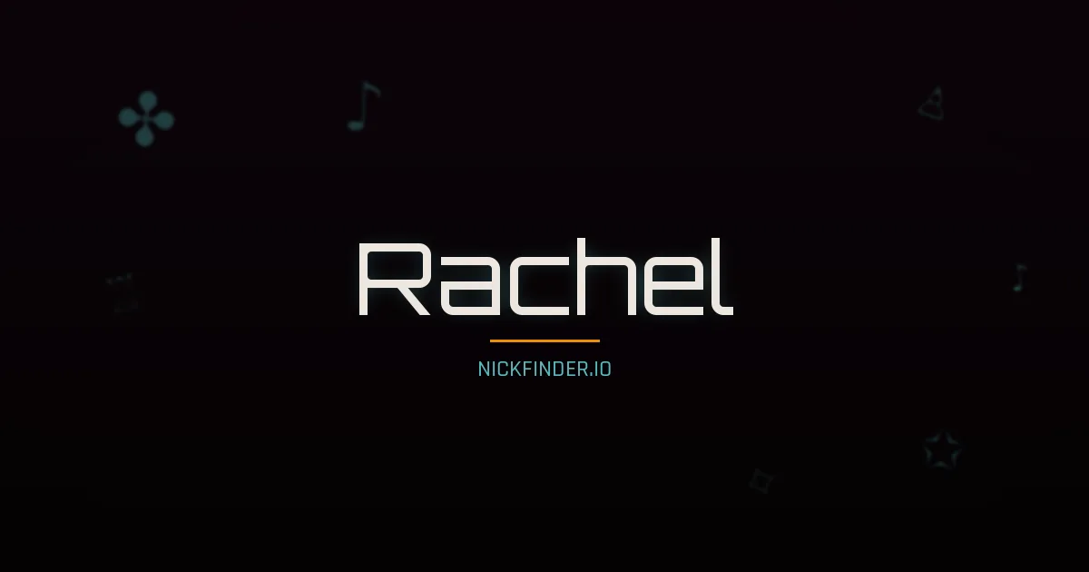 Rachel name meaning Free spirit — English origin | NickFinder.io