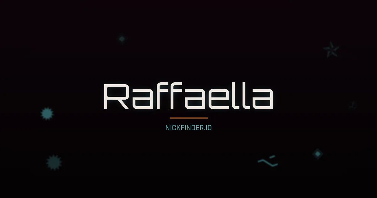 Raffaella name meaning Faithful — Italian origin | NickFinder.io