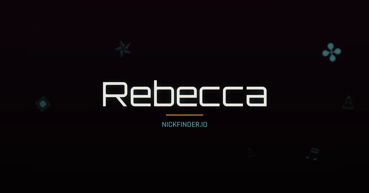 Rebecca name meaning Peaceful — English origin | NickFinder.io