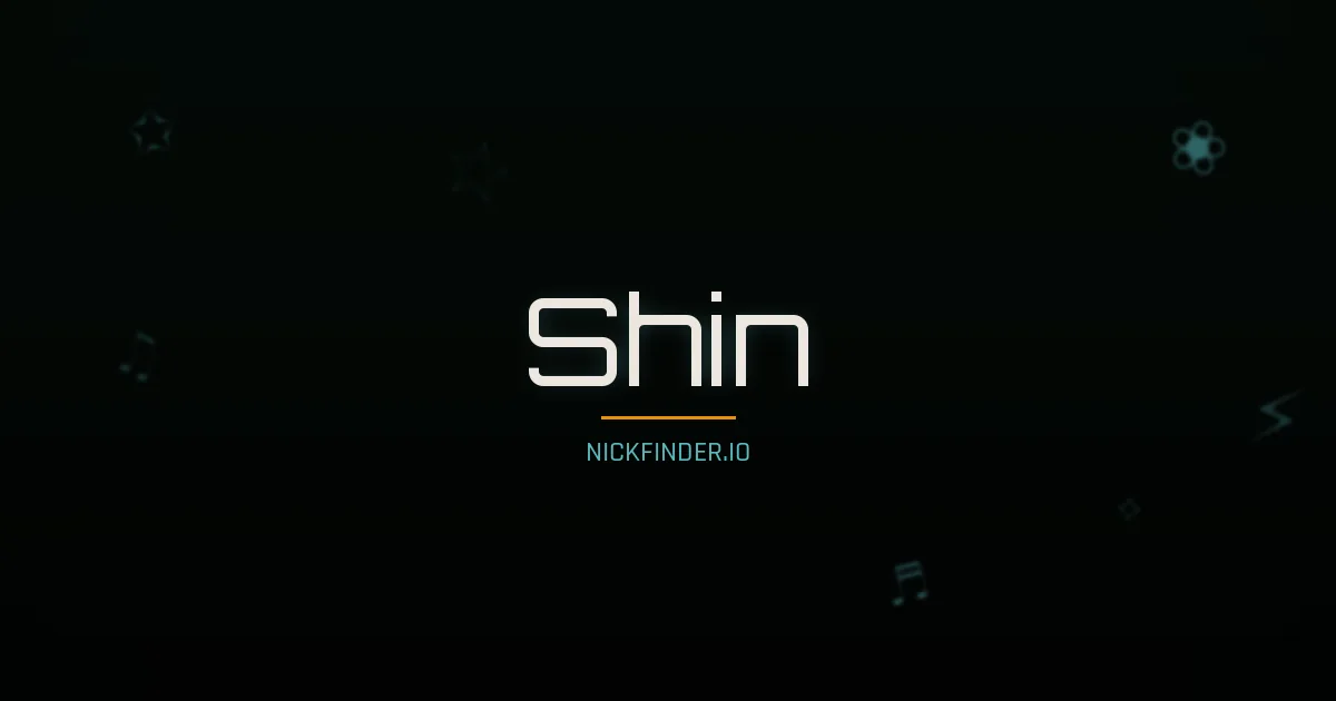 Shin name meaning True, genuine — Japanese origin | NickFinder.io