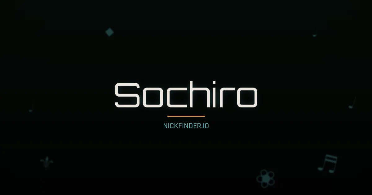 Sochiro name meaning Spring light — Japanese origin | NickFinder.io