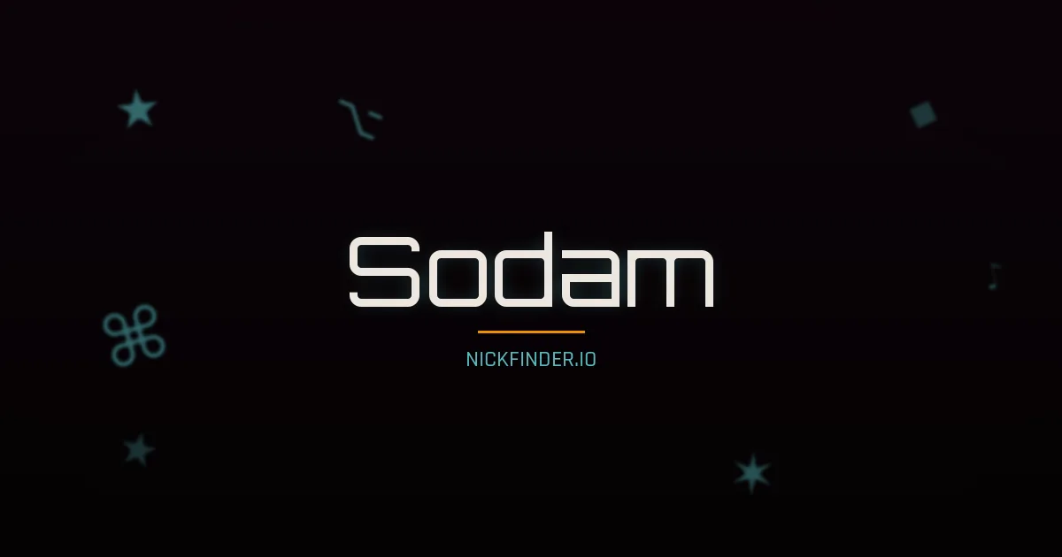 Sodam name meaning Gracious one — Korean origin | NickFinder.io