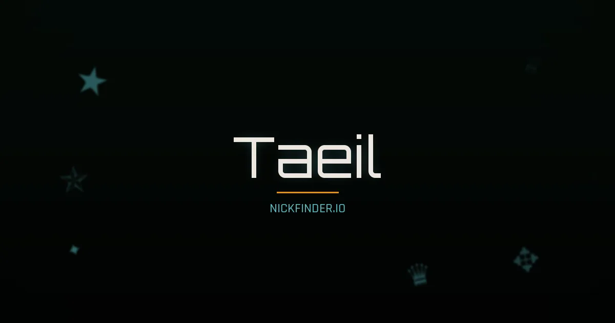 Taeil name meaning Harmonious — Korean origin | NickFinder.io
